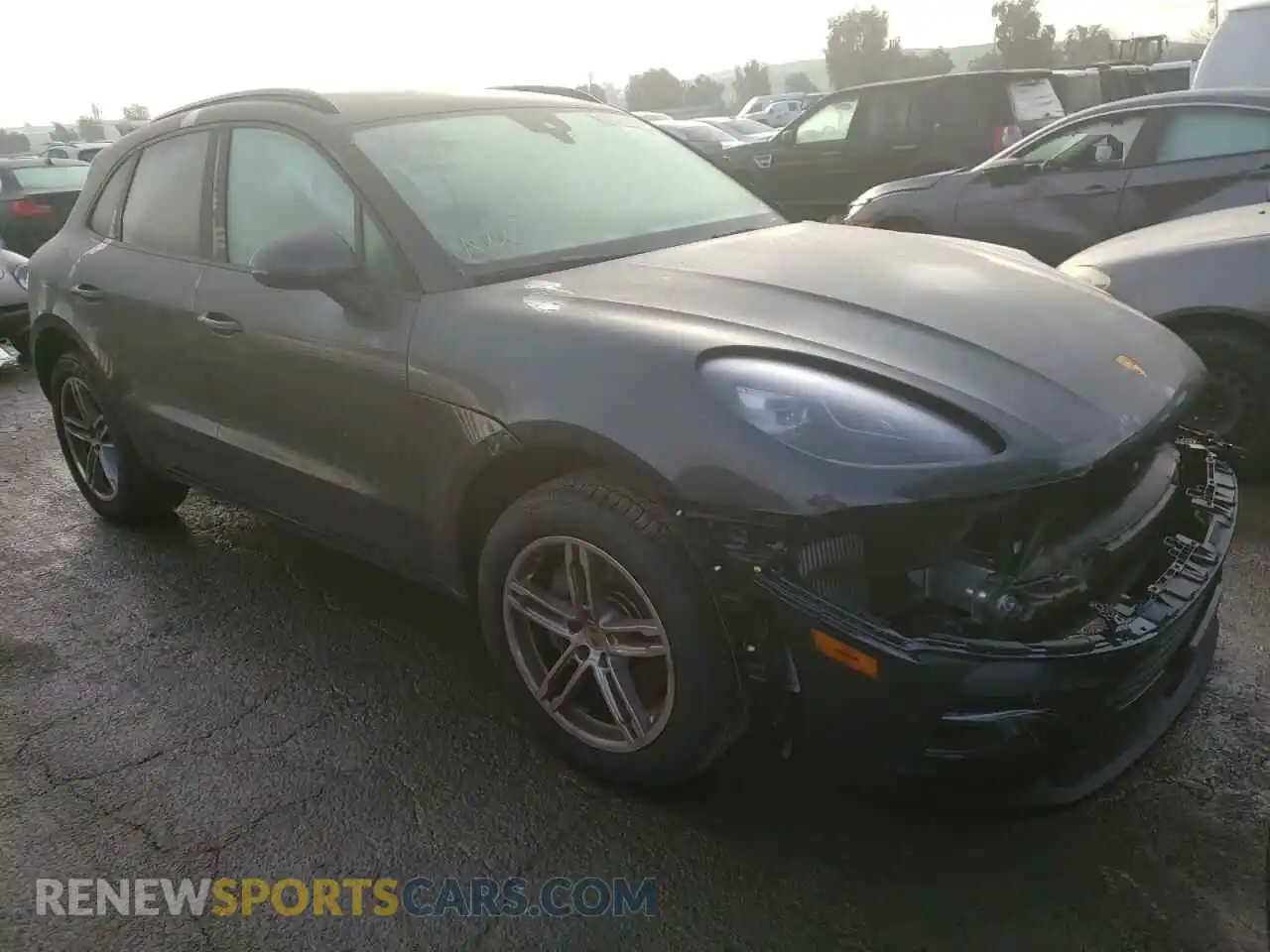 1 Фотография поврежденного автомобиля WP1AB2A56MLB35572 PORSCHE MACAN 2021