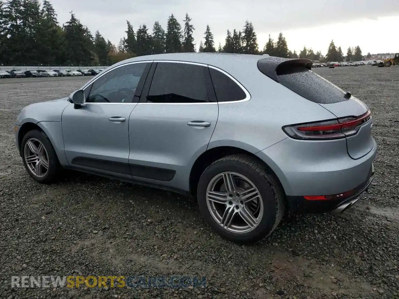 2 Photograph of a damaged car WP1AB2A57MLB35290 PORSCHE MACAN 2021
