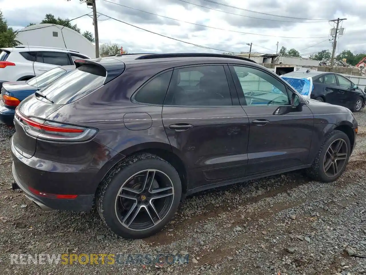 3 Photograph of a damaged car WP1AB2A58MLB32298 PORSCHE MACAN 2021
