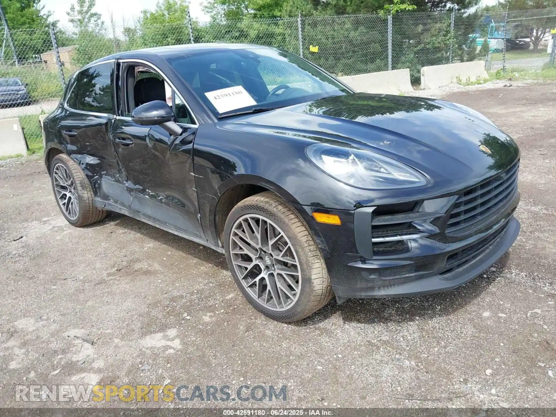 1 fotografías del automóvil dañado WP1AB2A58MLB35721 PORSCHE MACAN 2021