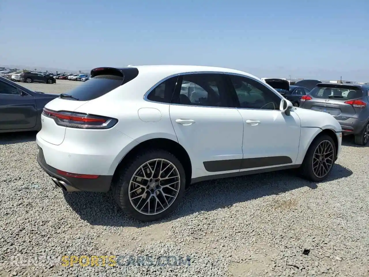 3 Photograph of a damaged car WP1AB2A59MLB30124 PORSCHE MACAN 2021