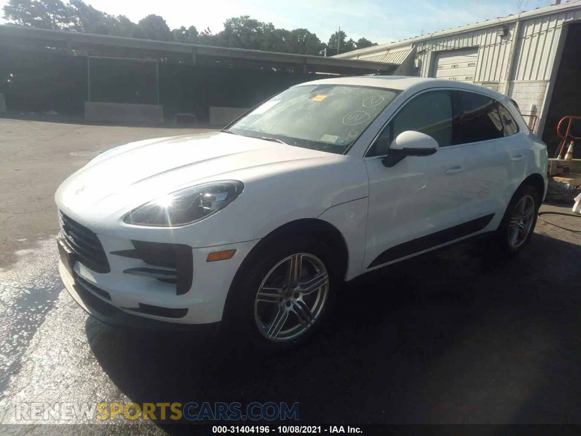 2 Photograph of a damaged car WP1AB2A5XMLB32058 PORSCHE MACAN 2021