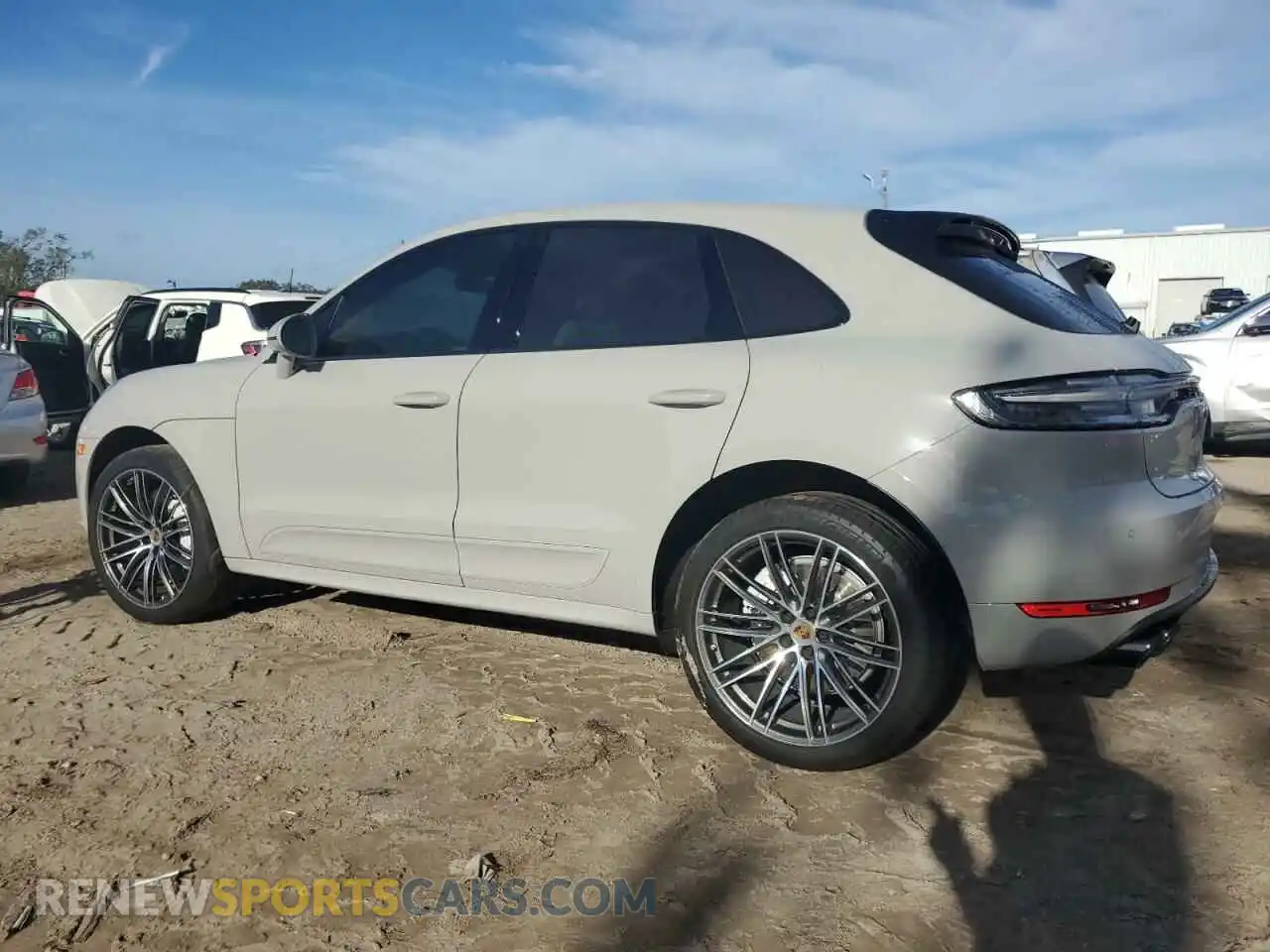2 Photograph of a damaged car WP1AF2A54MLB60829 PORSCHE MACAN 2021