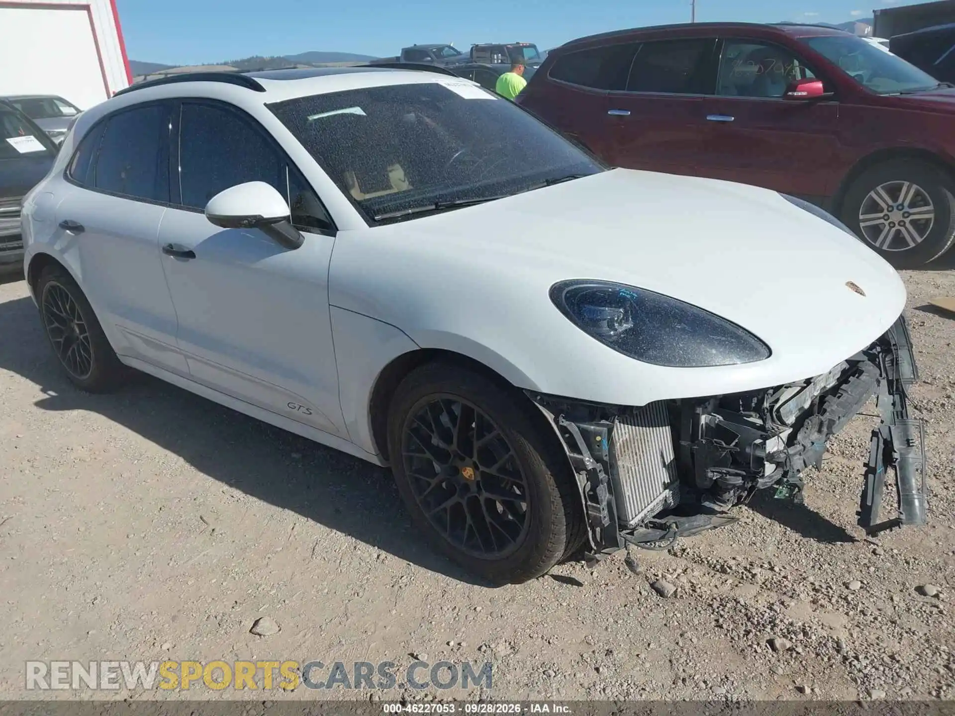 1 Photograph of a damaged car WP1AG2A51MLB50403 PORSCHE MACAN 2021