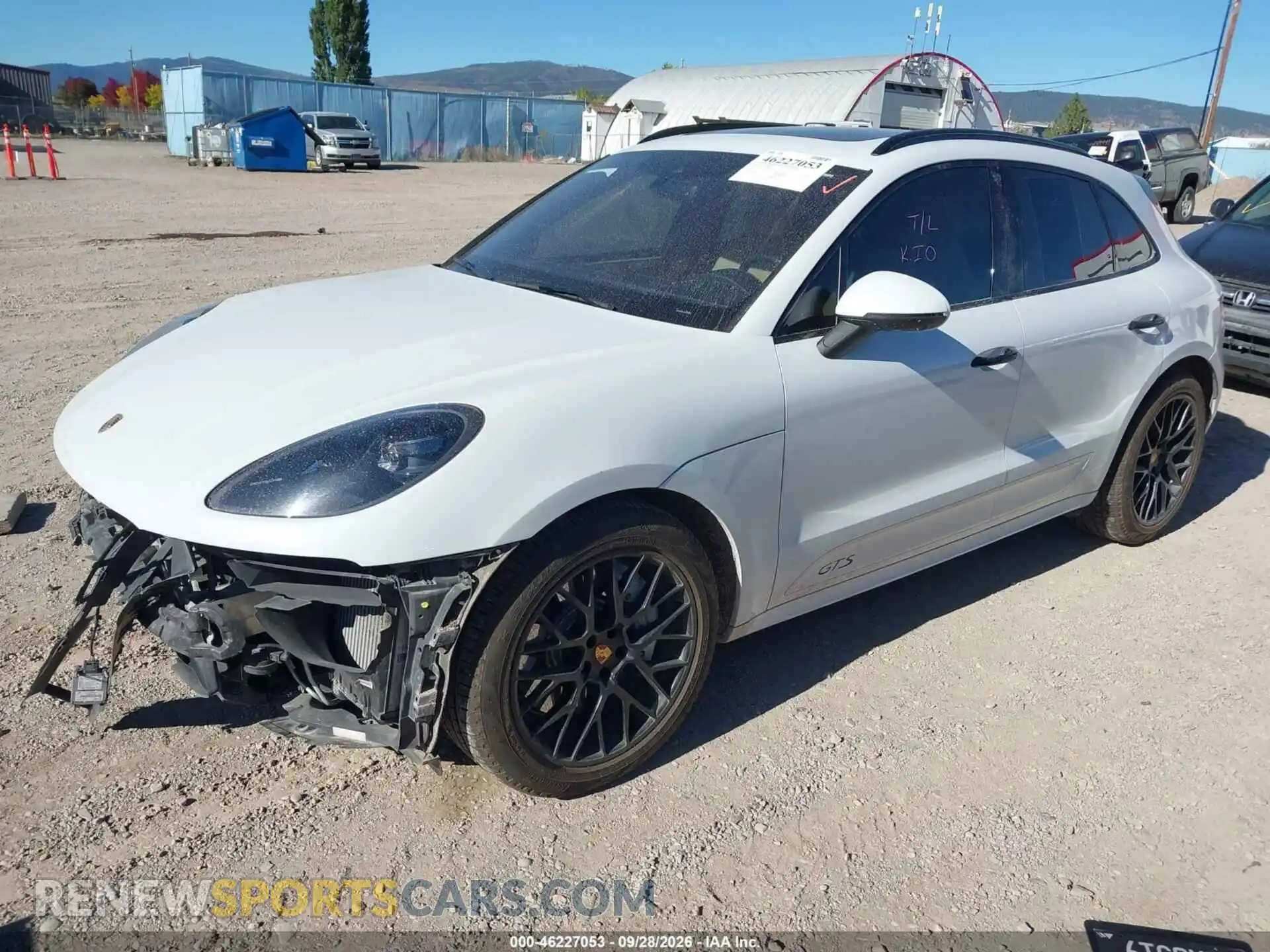2 Photograph of a damaged car WP1AG2A51MLB50403 PORSCHE MACAN 2021