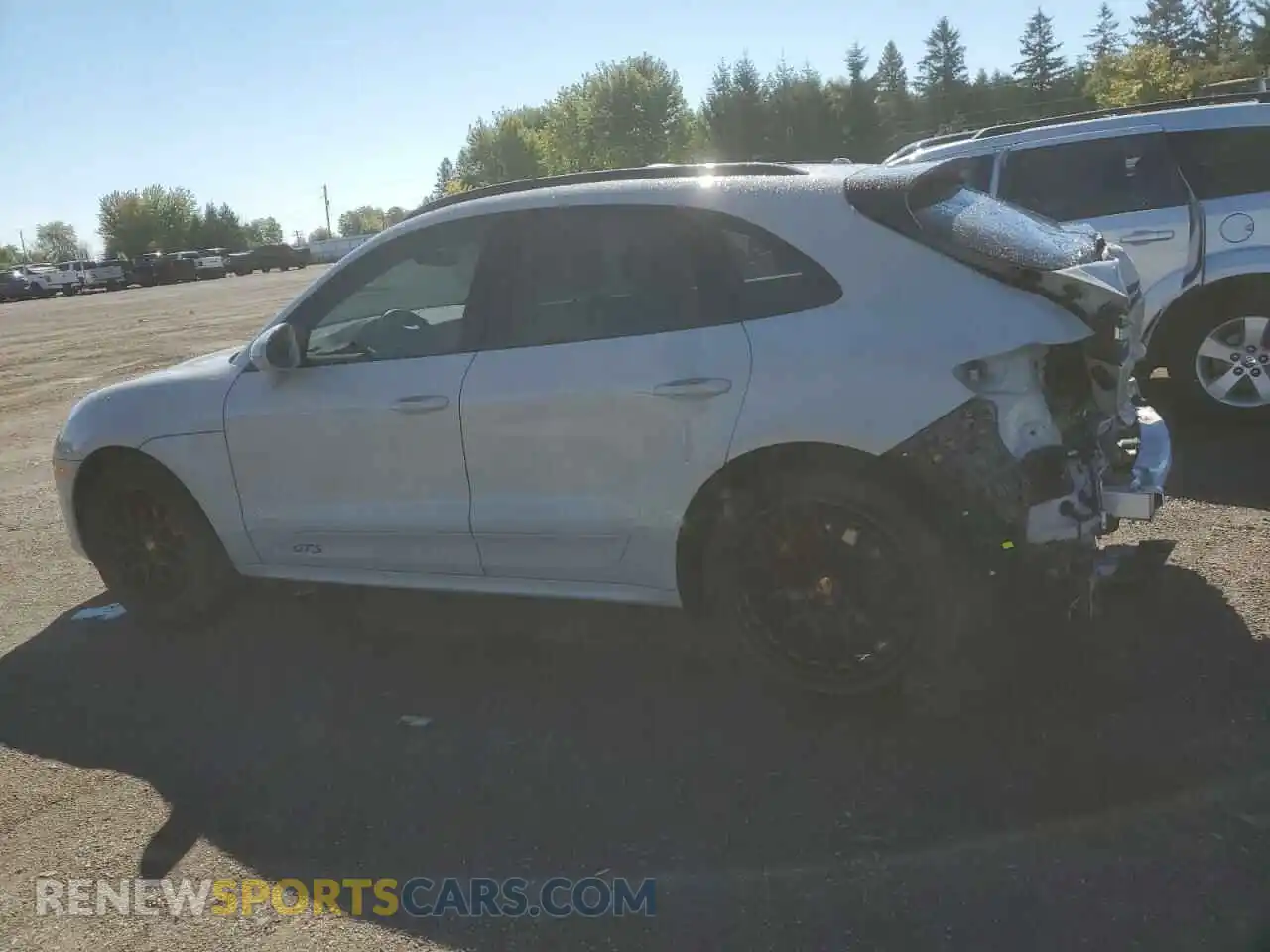 2 Photograph of a damaged car WP1AG2A51MLB53186 PORSCHE MACAN 2021