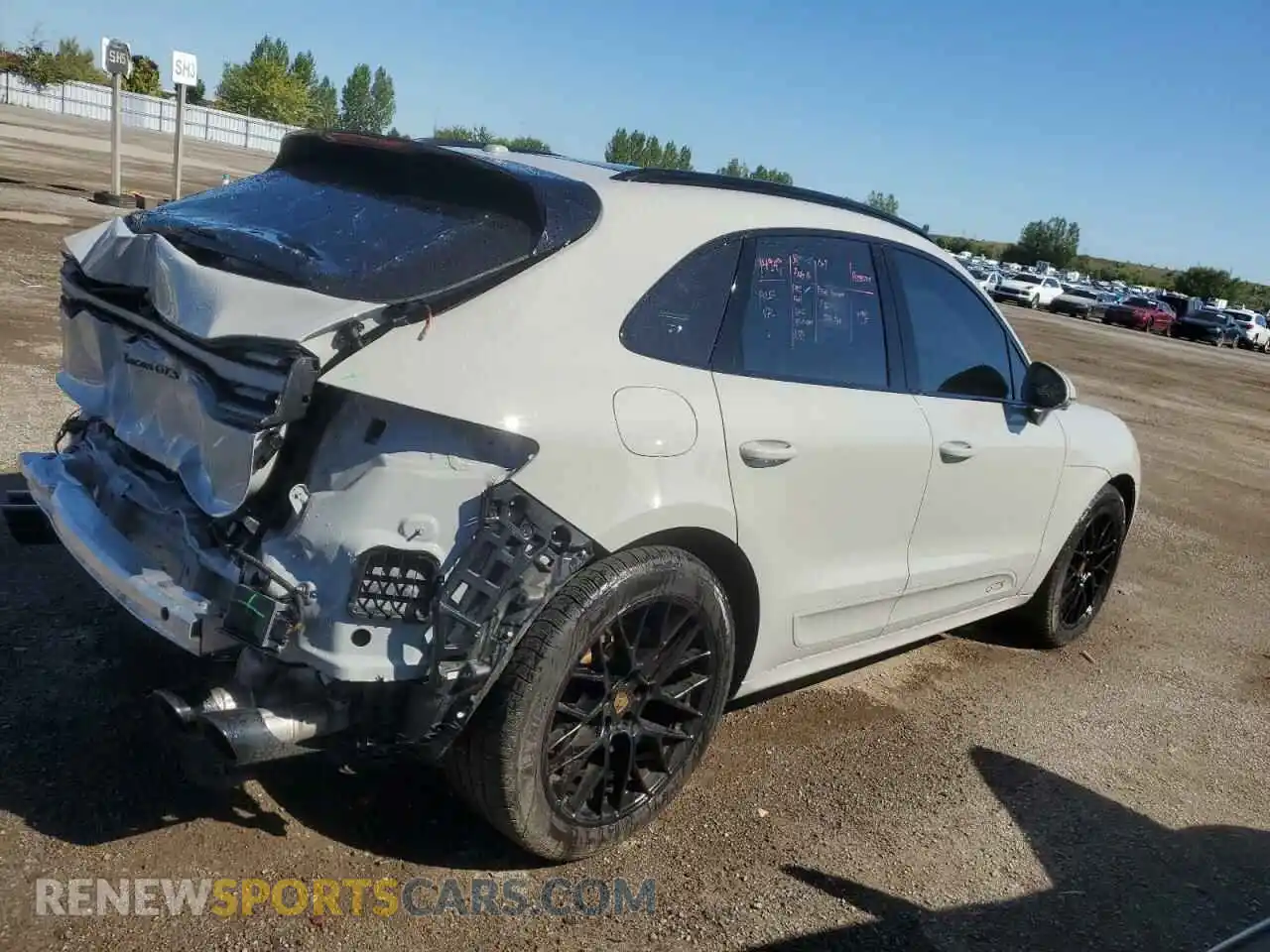 3 Photograph of a damaged car WP1AG2A51MLB53186 PORSCHE MACAN 2021