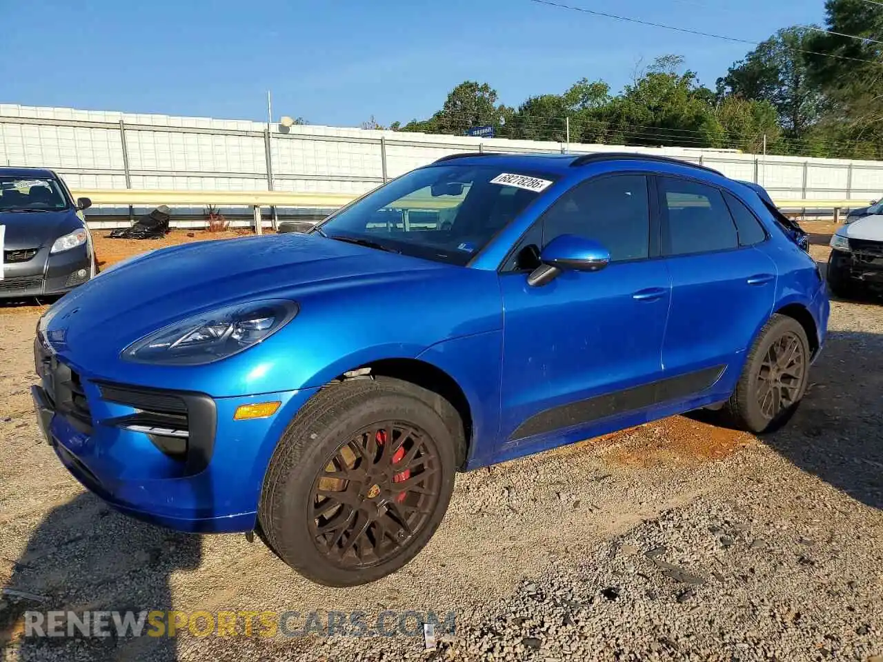 1 fotografías del automóvil dañado WP1AG2A53MLB51178 PORSCHE MACAN 2021