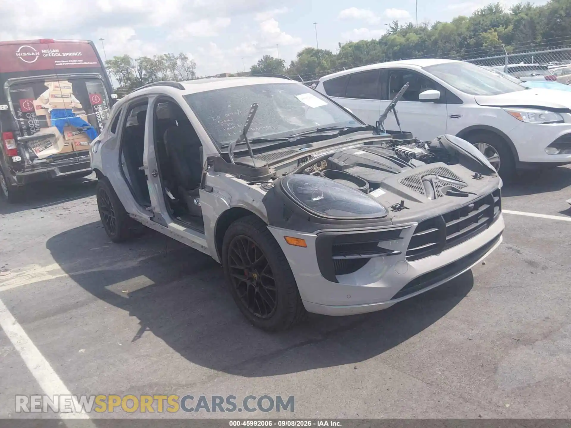 1 Photograph of a damaged car WP1AG2A55MLB51831 PORSCHE MACAN 2021