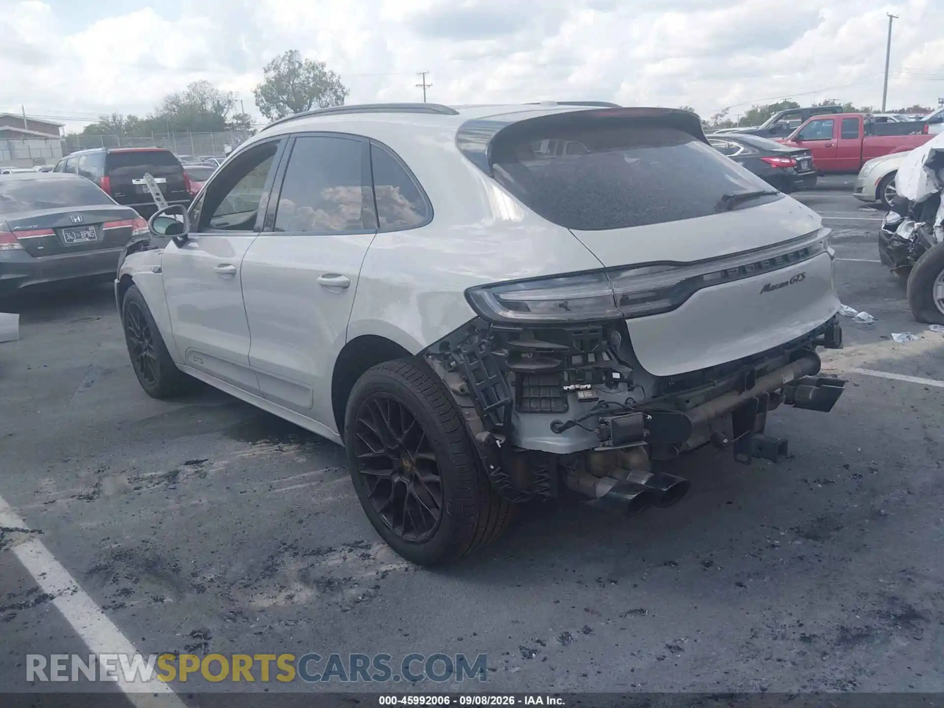 3 Photograph of a damaged car WP1AG2A55MLB51831 PORSCHE MACAN 2021