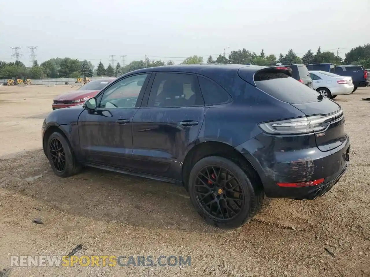 2 Photograph of a damaged car WP1AG2A55MLB53269 PORSCHE MACAN 2021