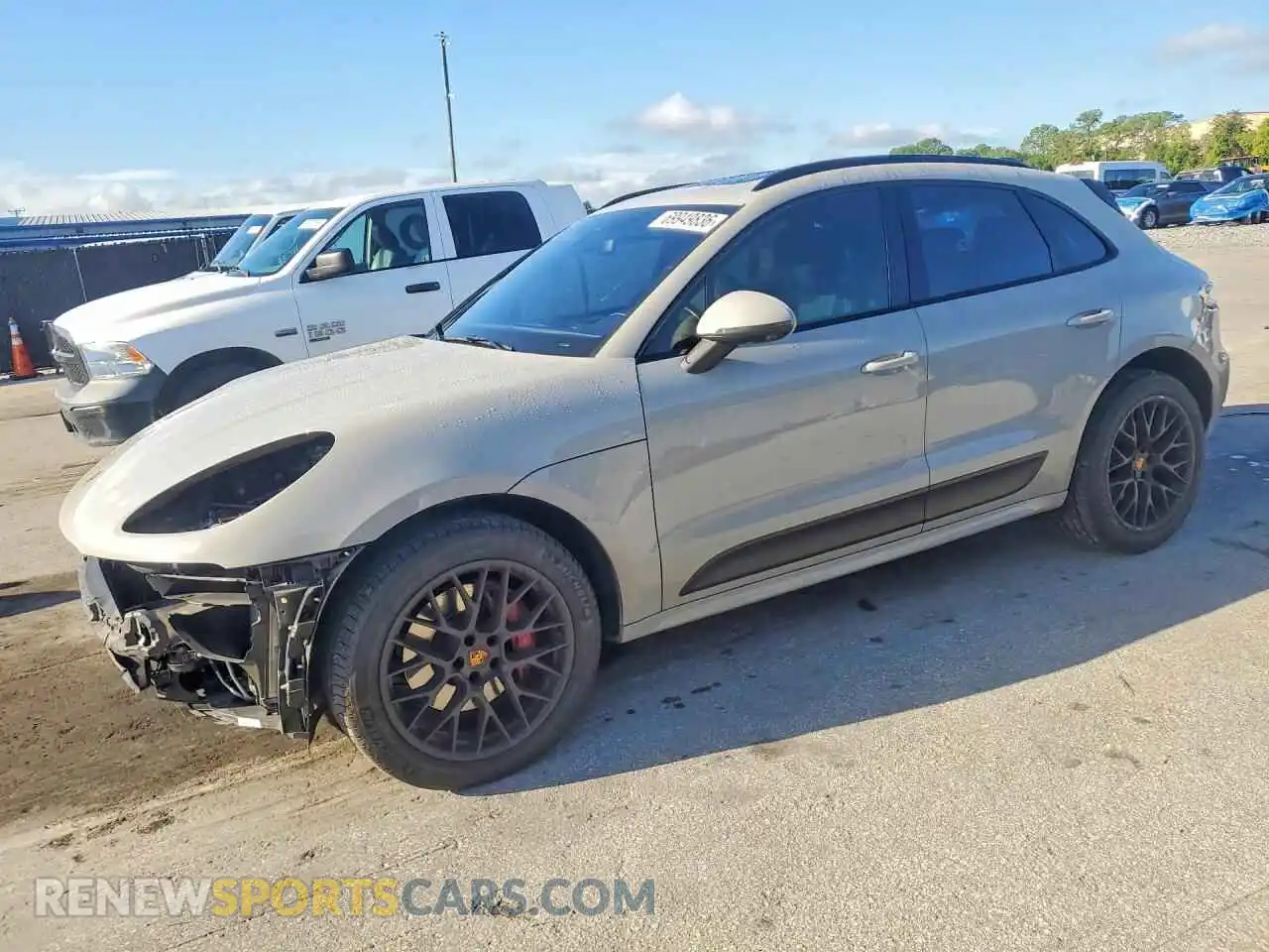 1 fotografías del automóvil dañado WP1AG2A56MLB50123 PORSCHE MACAN 2021