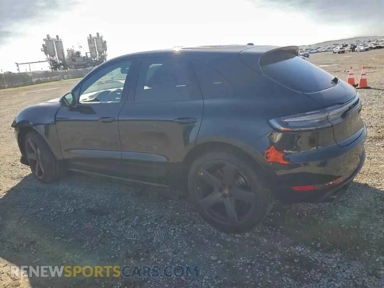 2 Photograph of a damaged car WP1AG2A59MLB51203 PORSCHE MACAN 2021