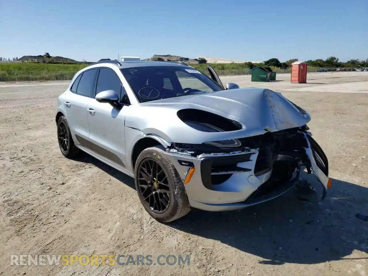 1 Photograph of a damaged car WP1AG2A59MLB52562 PORSCHE MACAN 2021