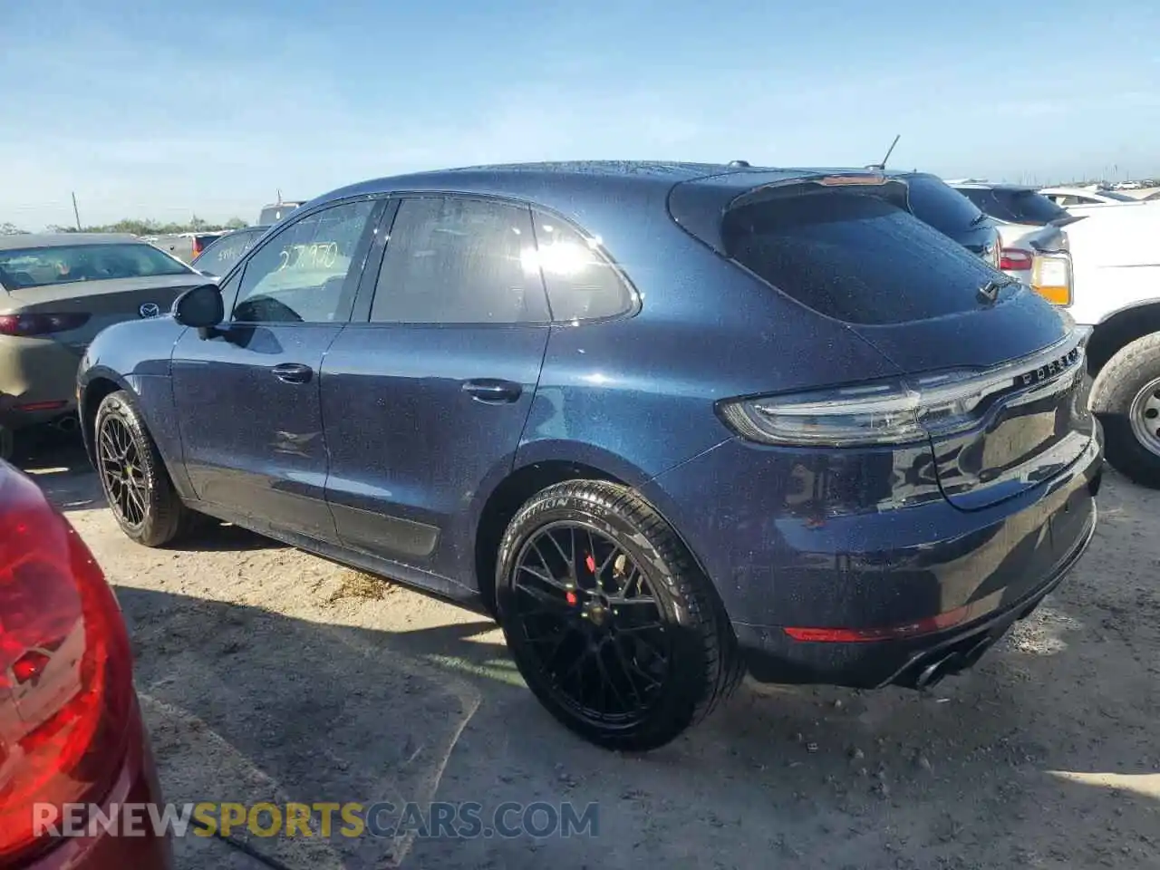 2 Photograph of a damaged car WP1AG2A59MLB53372 PORSCHE MACAN 2021