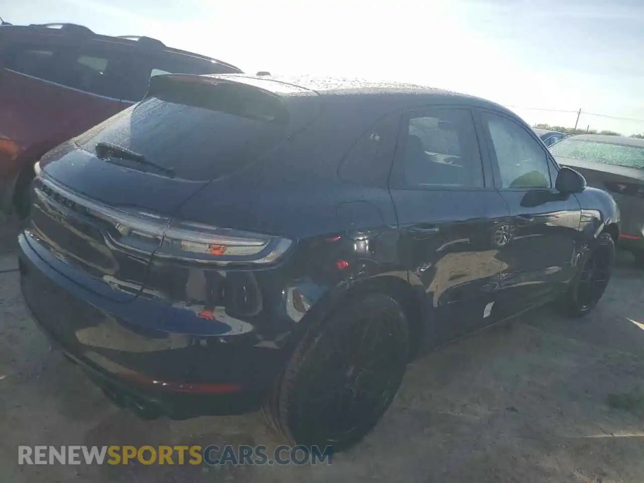 3 Photograph of a damaged car WP1AG2A59MLB53372 PORSCHE MACAN 2021