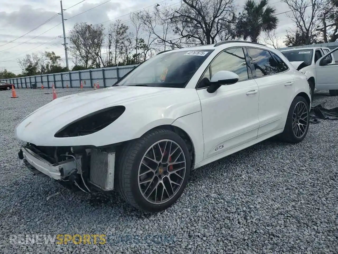 1 Photograph of a damaged car WP1AG2A5XMLB50979 PORSCHE MACAN 2021