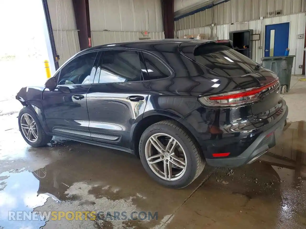 2 fotografías del automóvil dañado WP1AA2A50NLB07237 PORSCHE MACAN 2022