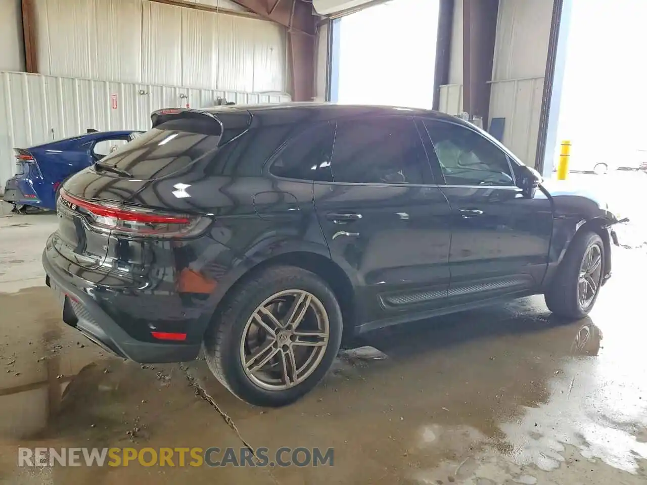 3 fotografías del automóvil dañado WP1AA2A50NLB07237 PORSCHE MACAN 2022
