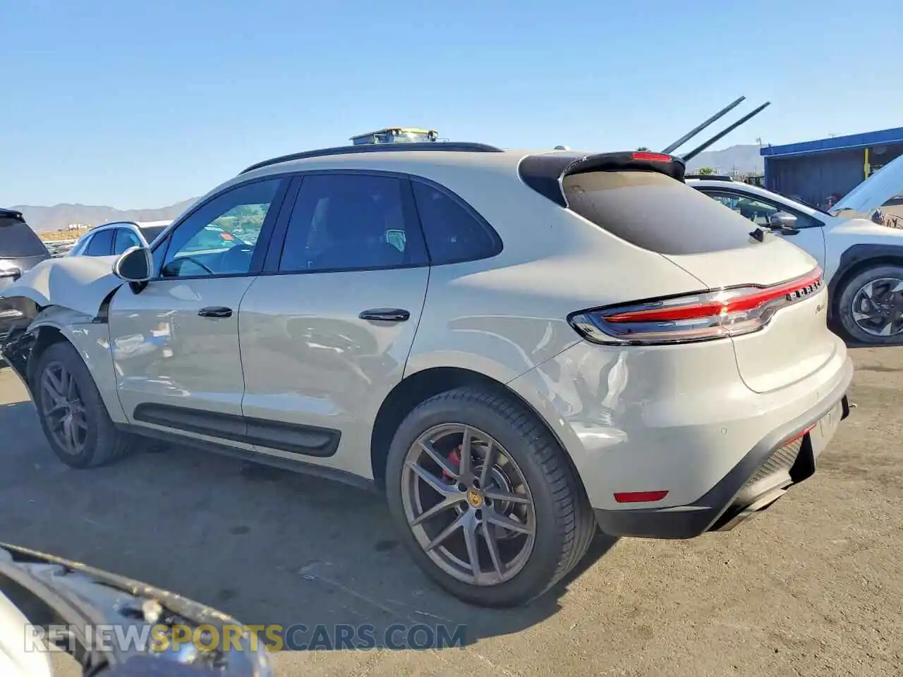 2 Photograph of a damaged car WP1AA2A51NLB08784 PORSCHE MACAN 2022