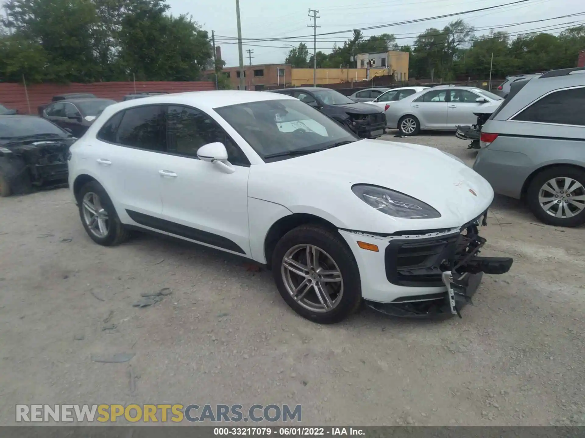1 Фотография поврежденного автомобиля WP1AA2A52NLB01357 PORSCHE MACAN 2022
