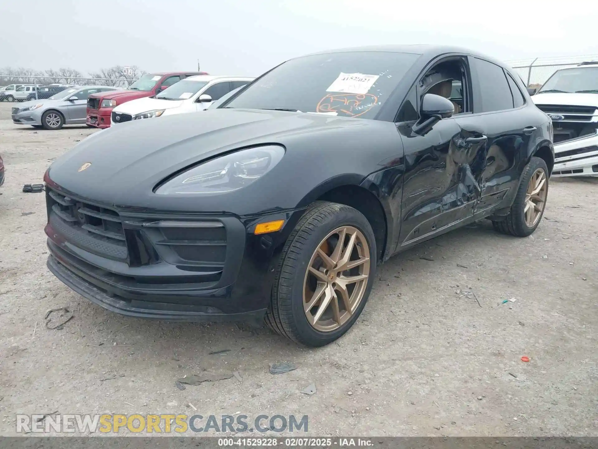 2 Photograph of a damaged car WP1AA2A52NLB06879 PORSCHE MACAN 2022