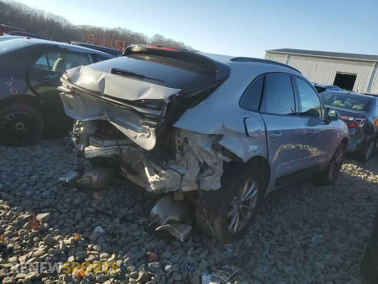 3 Photograph of a damaged car WP1AA2A52NLB07806 PORSCHE MACAN 2022