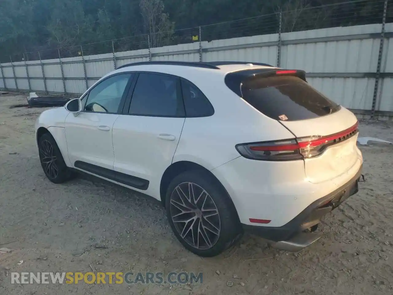 2 Photograph of a damaged car WP1AA2A52NLB11435 PORSCHE MACAN 2022