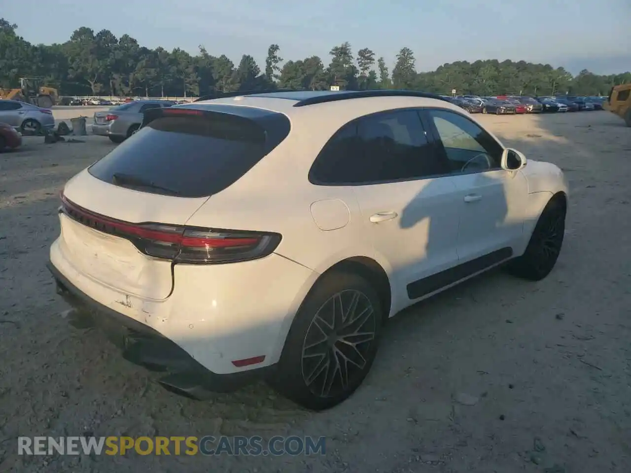 3 Photograph of a damaged car WP1AA2A52NLB11435 PORSCHE MACAN 2022