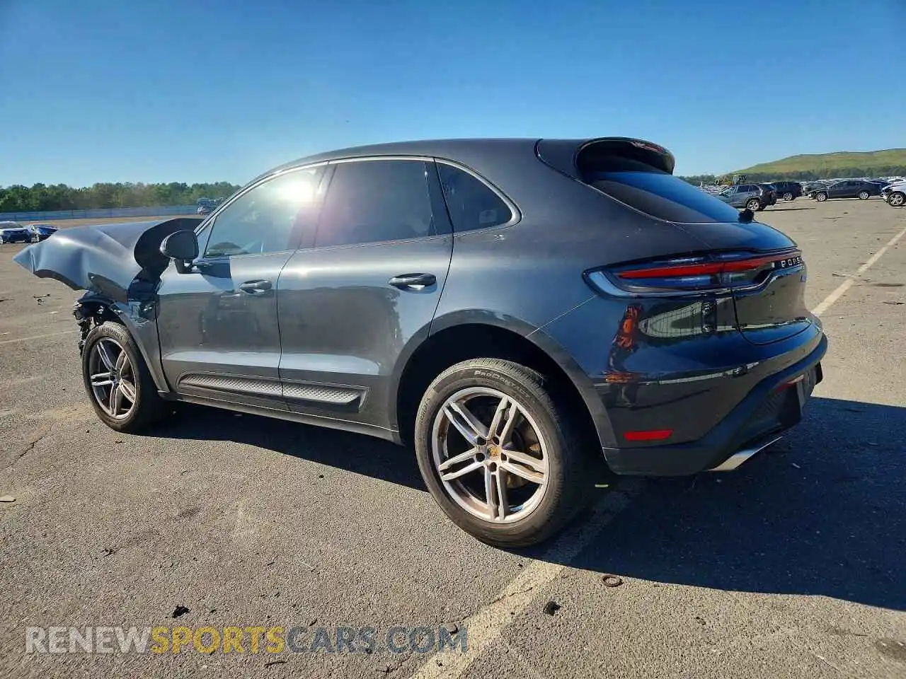 2 Photograph of a damaged car WP1AA2A54NLB03711 PORSCHE MACAN 2022