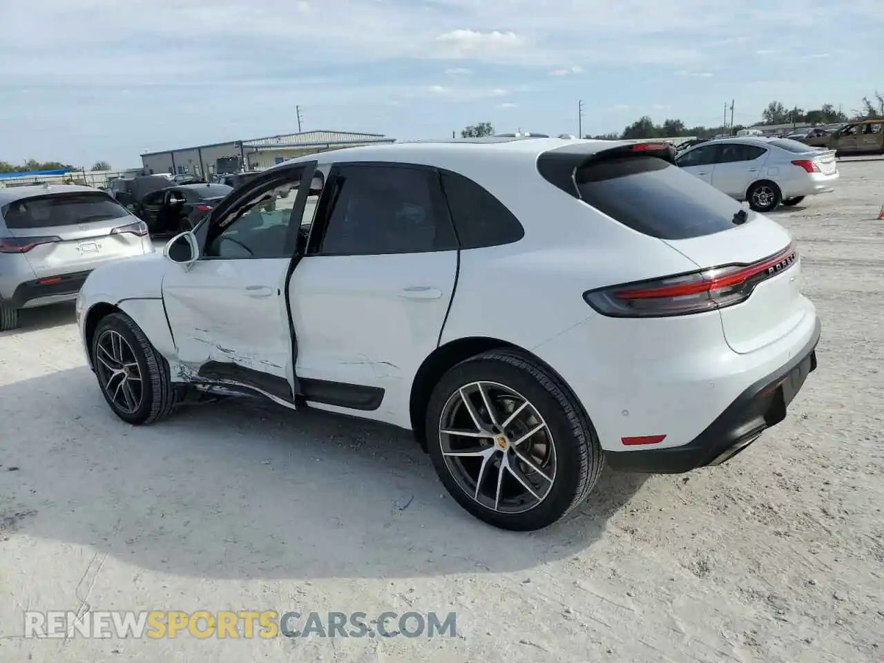 2 Photograph of a damaged car WP1AA2A56NLB08618 PORSCHE MACAN 2022