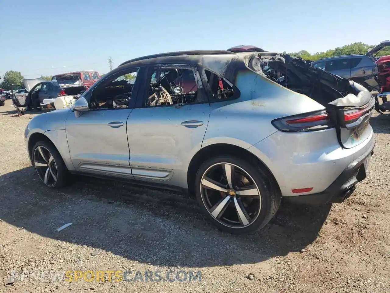 2 Photograph of a damaged car WP1AA2A56NLB11888 PORSCHE MACAN 2022