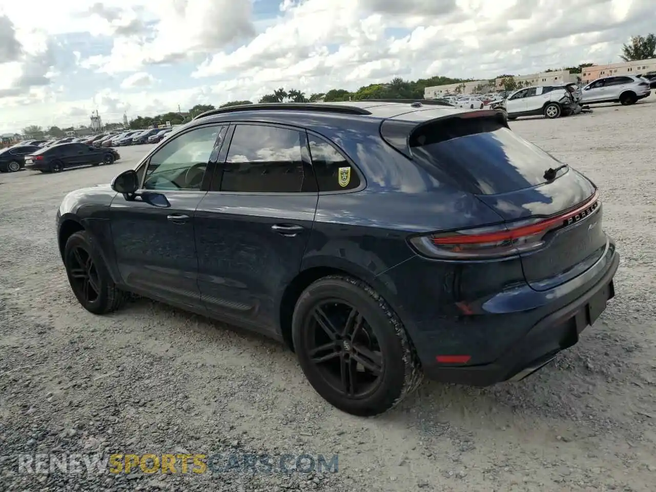 2 Photograph of a damaged car WP1AA2A57NLB03072 PORSCHE MACAN 2022