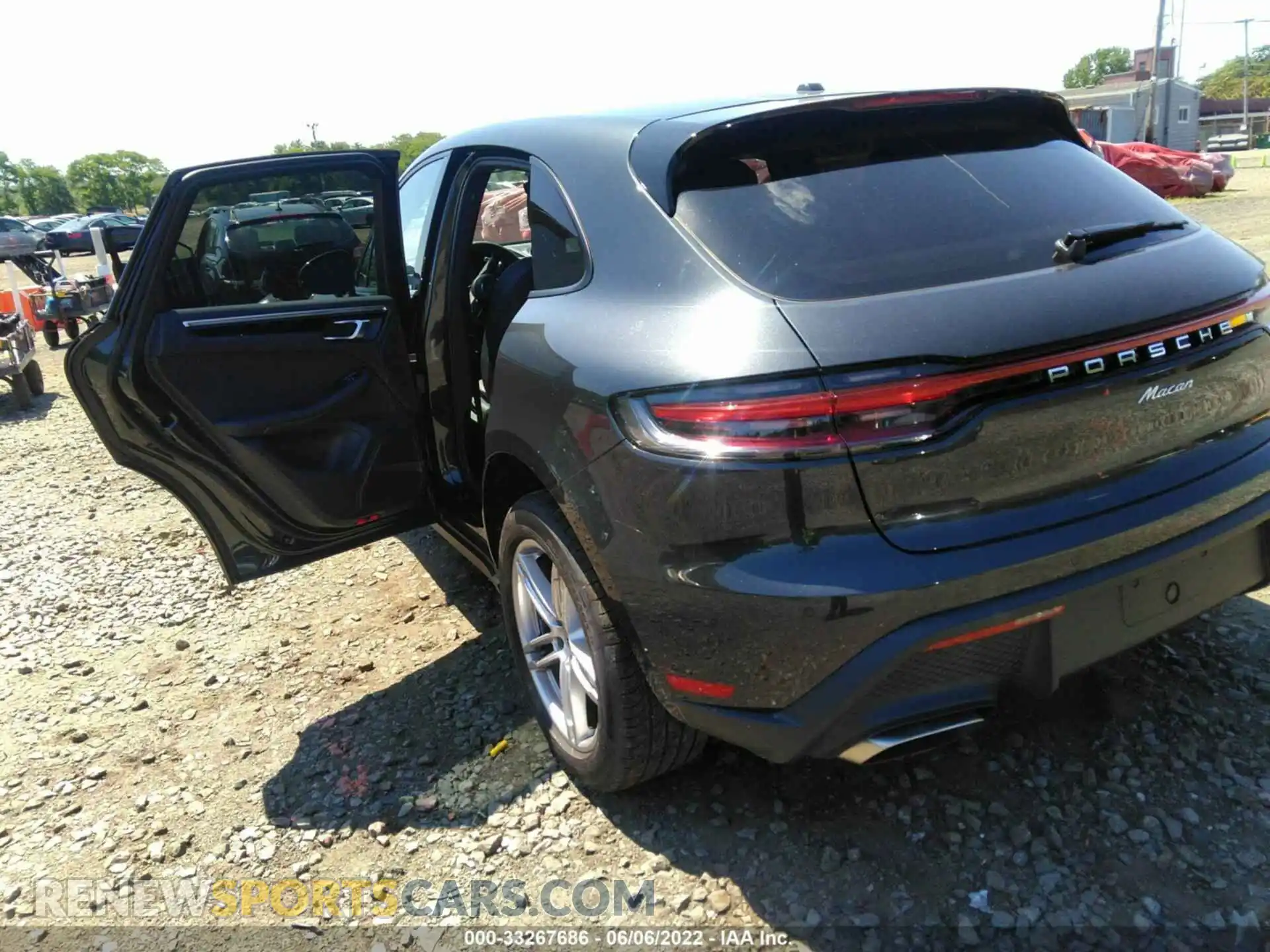 2 Photograph of a damaged car WP1AA2A59NLB06751 PORSCHE MACAN 2022
