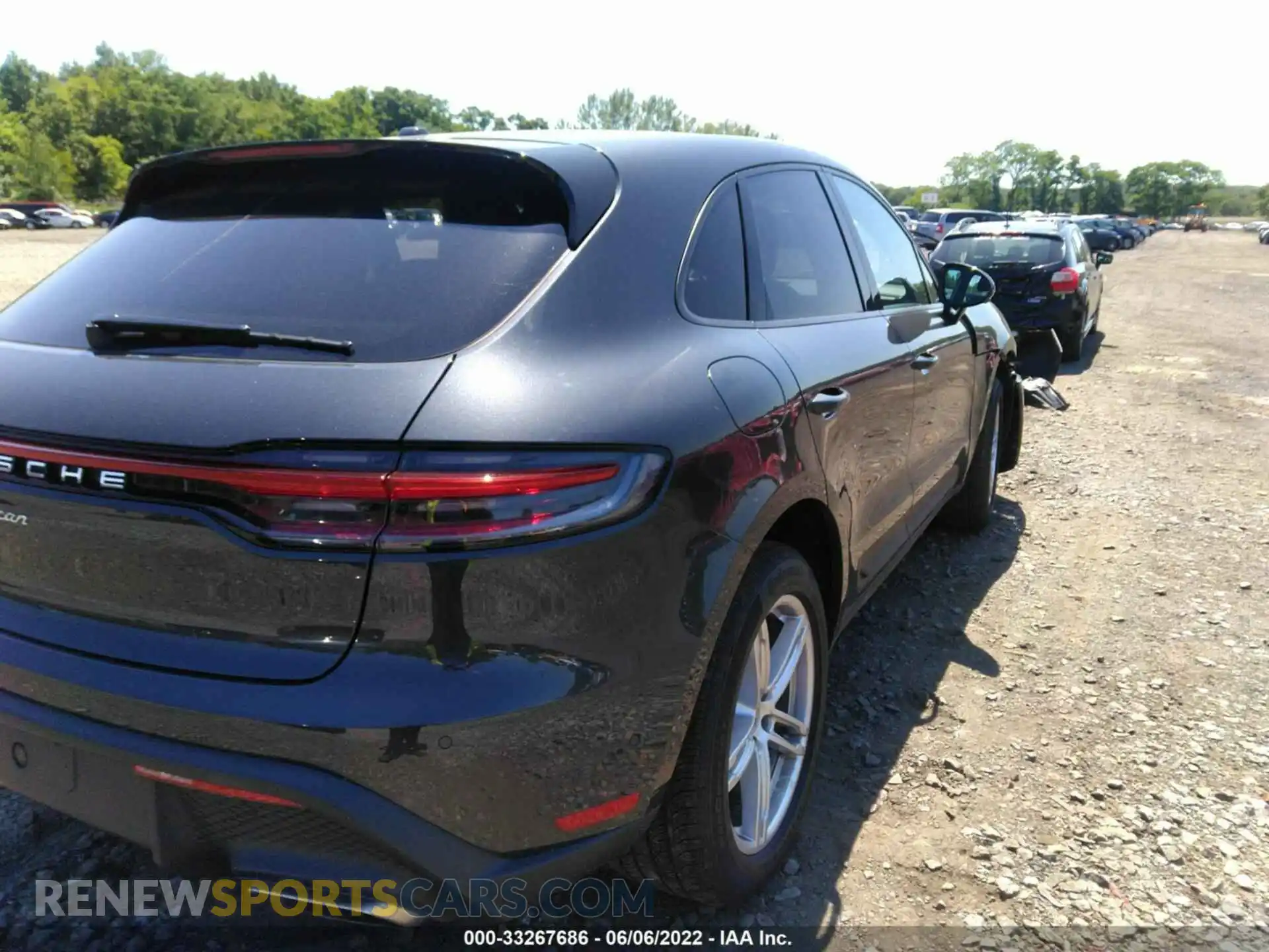 3 Photograph of a damaged car WP1AA2A59NLB06751 PORSCHE MACAN 2022