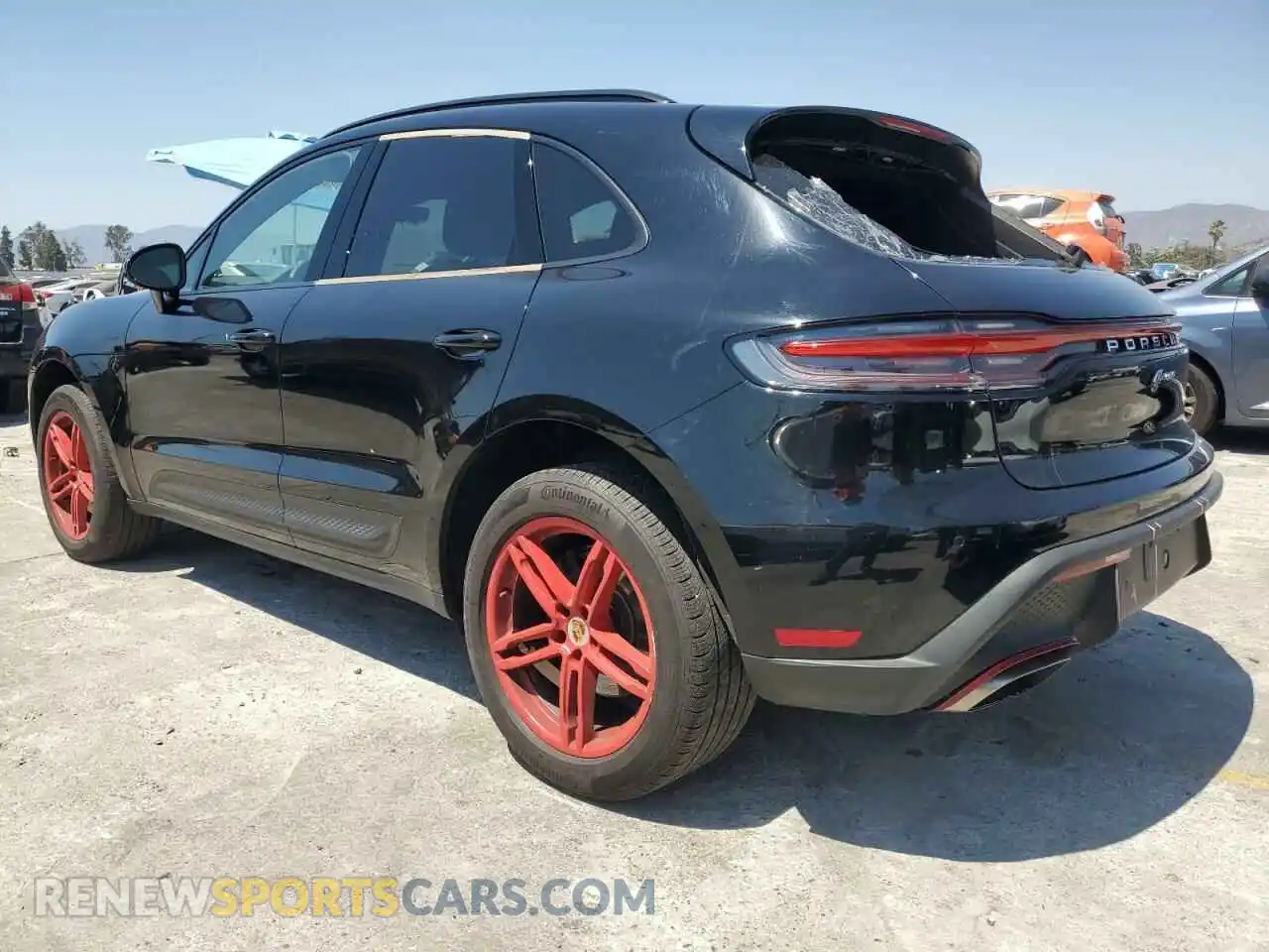 2 Photograph of a damaged car WP1AA2A5XNLB02711 PORSCHE MACAN 2022