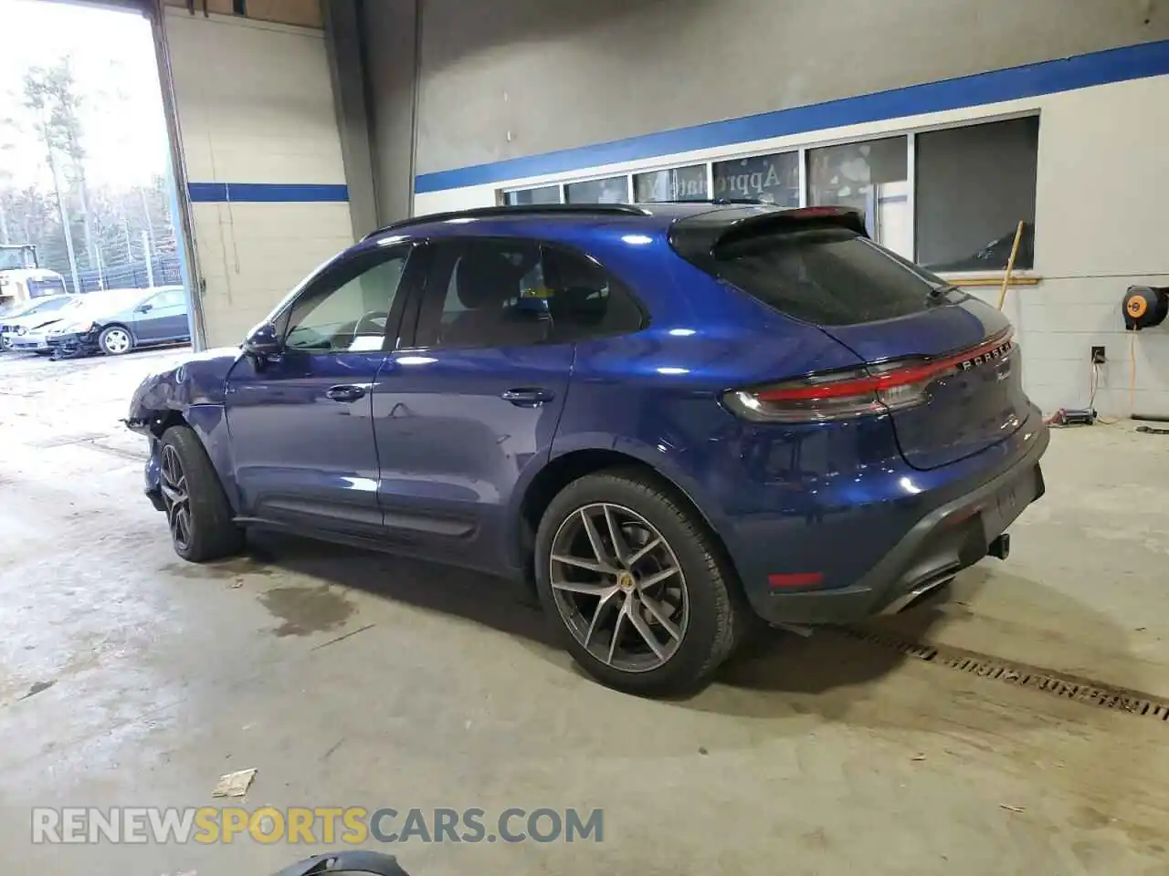 2 Photograph of a damaged car WP1AA2A5XNLB07732 PORSCHE MACAN 2022