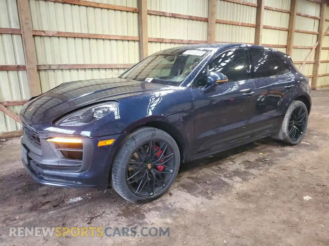 1 Photograph of a damaged car WP1AF2A50NLB30096 PORSCHE MACAN 2022