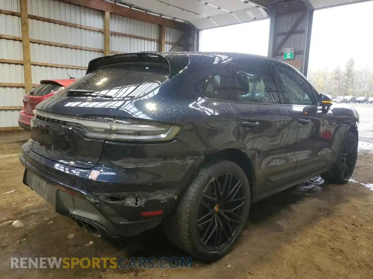 3 Photograph of a damaged car WP1AF2A50NLB30096 PORSCHE MACAN 2022