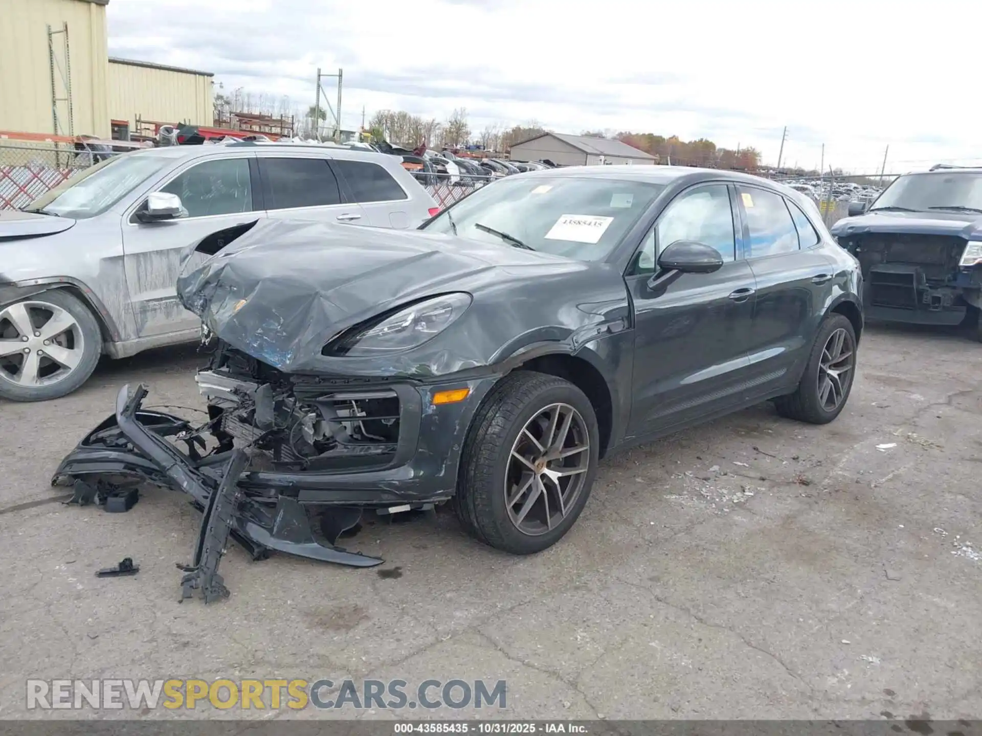 2 Photograph of a damaged car WP1AA2A50PLB01747 PORSCHE MACAN 2023