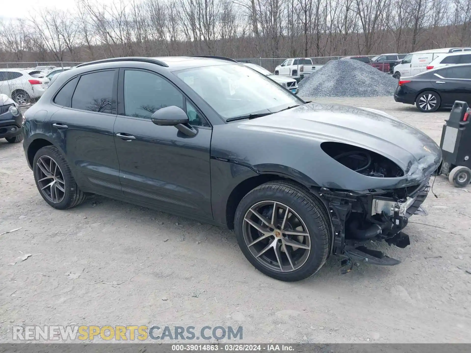 1 Photograph of a damaged car WP1AA2A50PLB20573 PORSCHE MACAN 2023