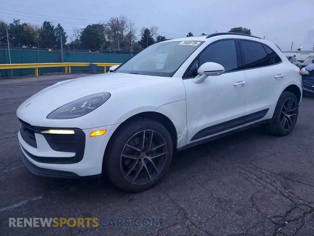 1 Photograph of a damaged car WP1AA2A51PLB10439 PORSCHE MACAN 2023