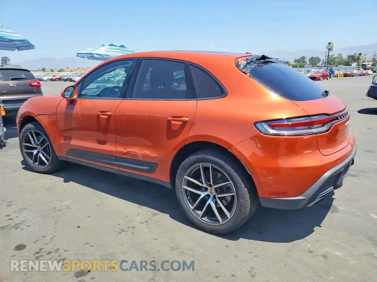 2 Photograph of a damaged car WP1AA2A51PLB20601 PORSCHE MACAN 2023