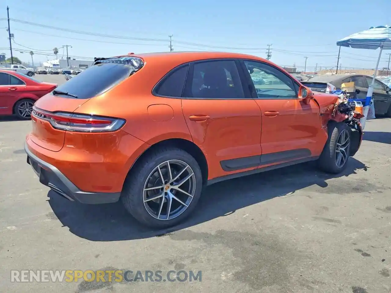 3 Photograph of a damaged car WP1AA2A51PLB20601 PORSCHE MACAN 2023