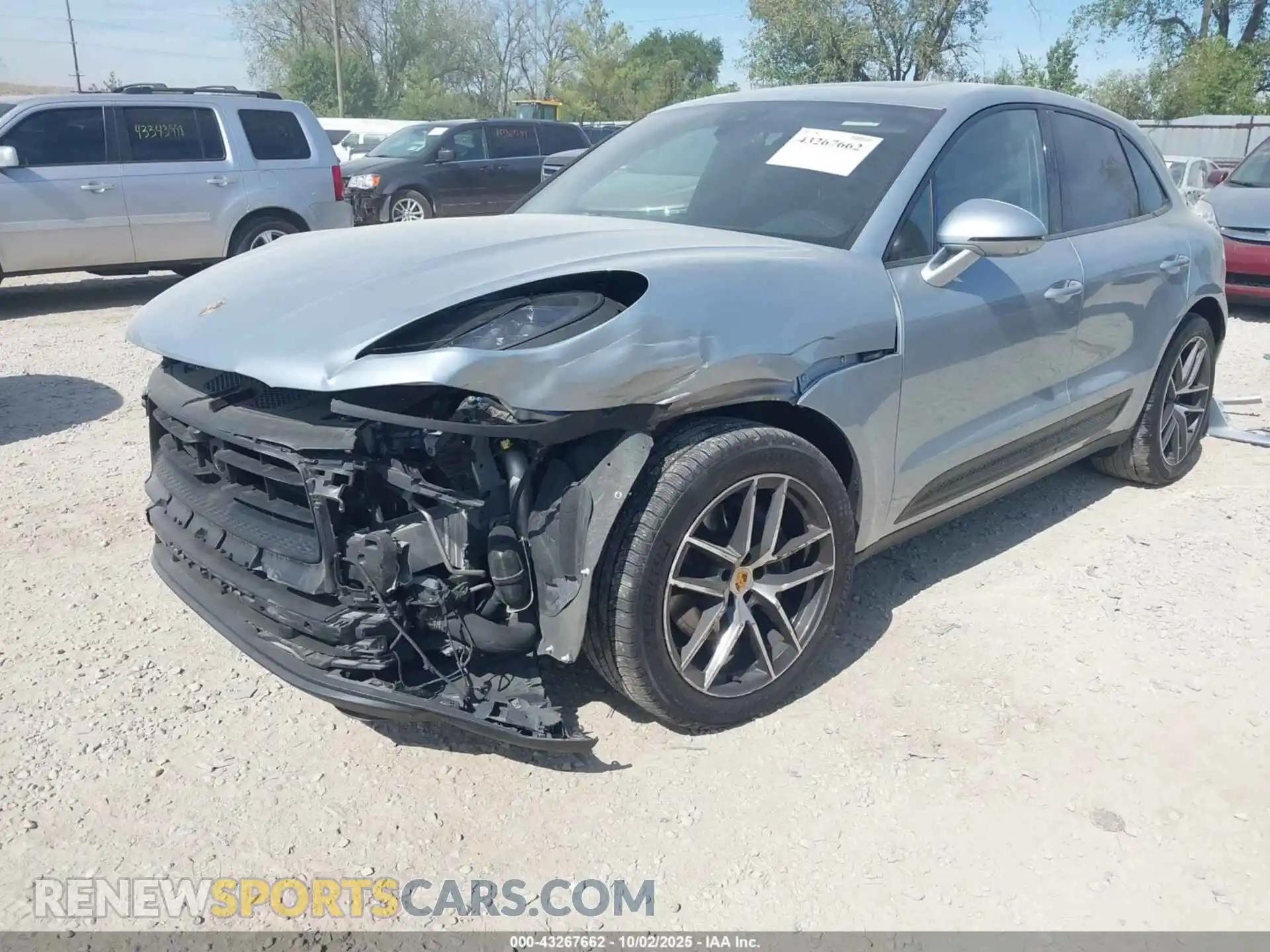 2 Photograph of a damaged car WP1AA2A51PLB21697 PORSCHE MACAN 2023