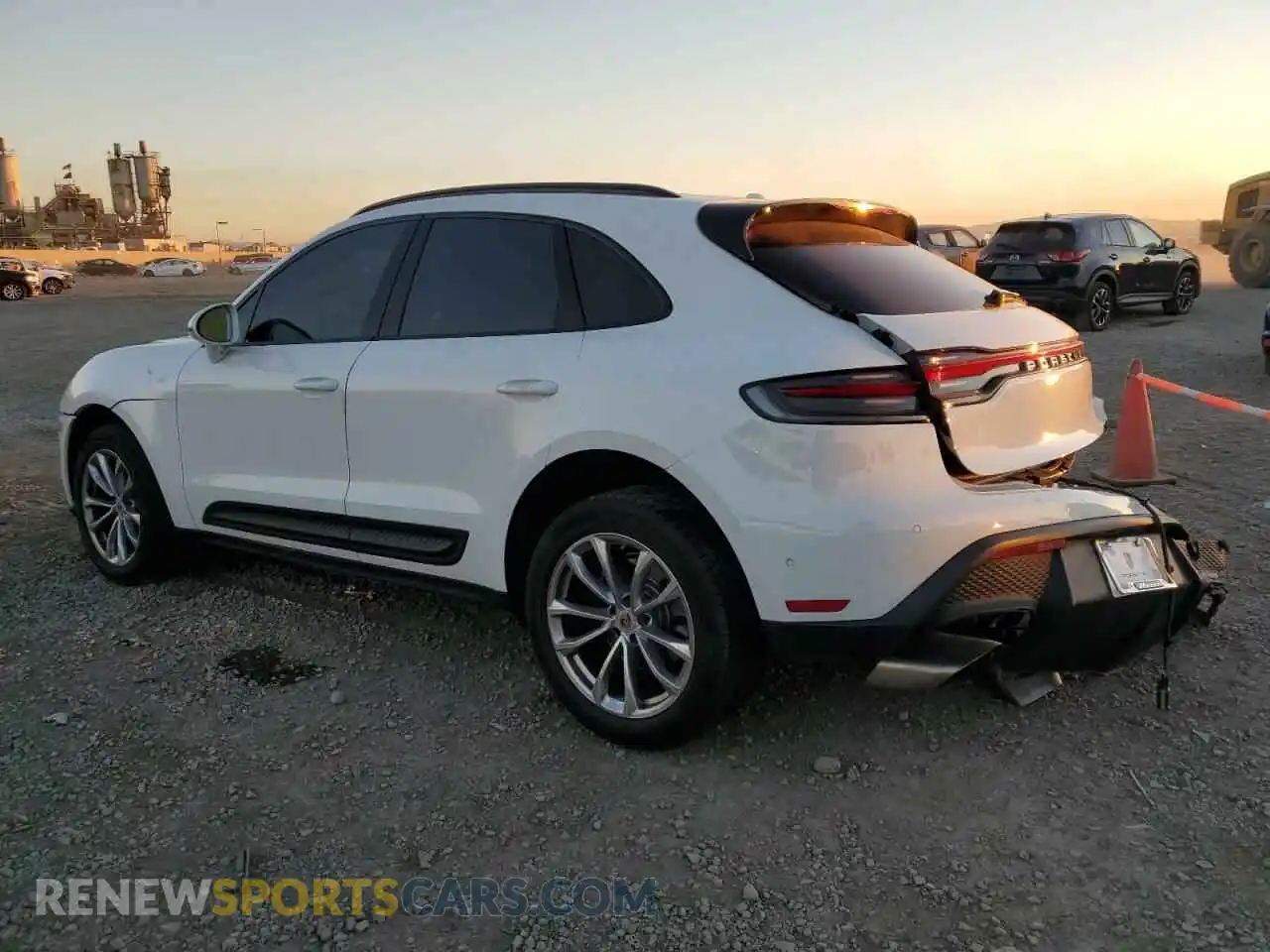 2 Photograph of a damaged car WP1AA2A52PLB15861 PORSCHE MACAN 2023