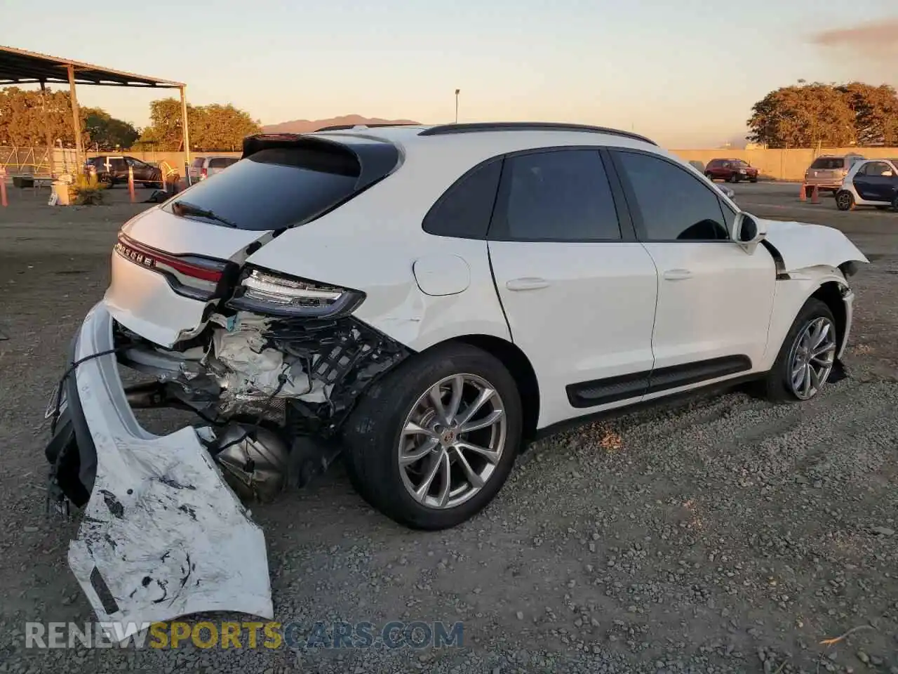 3 Photograph of a damaged car WP1AA2A52PLB15861 PORSCHE MACAN 2023