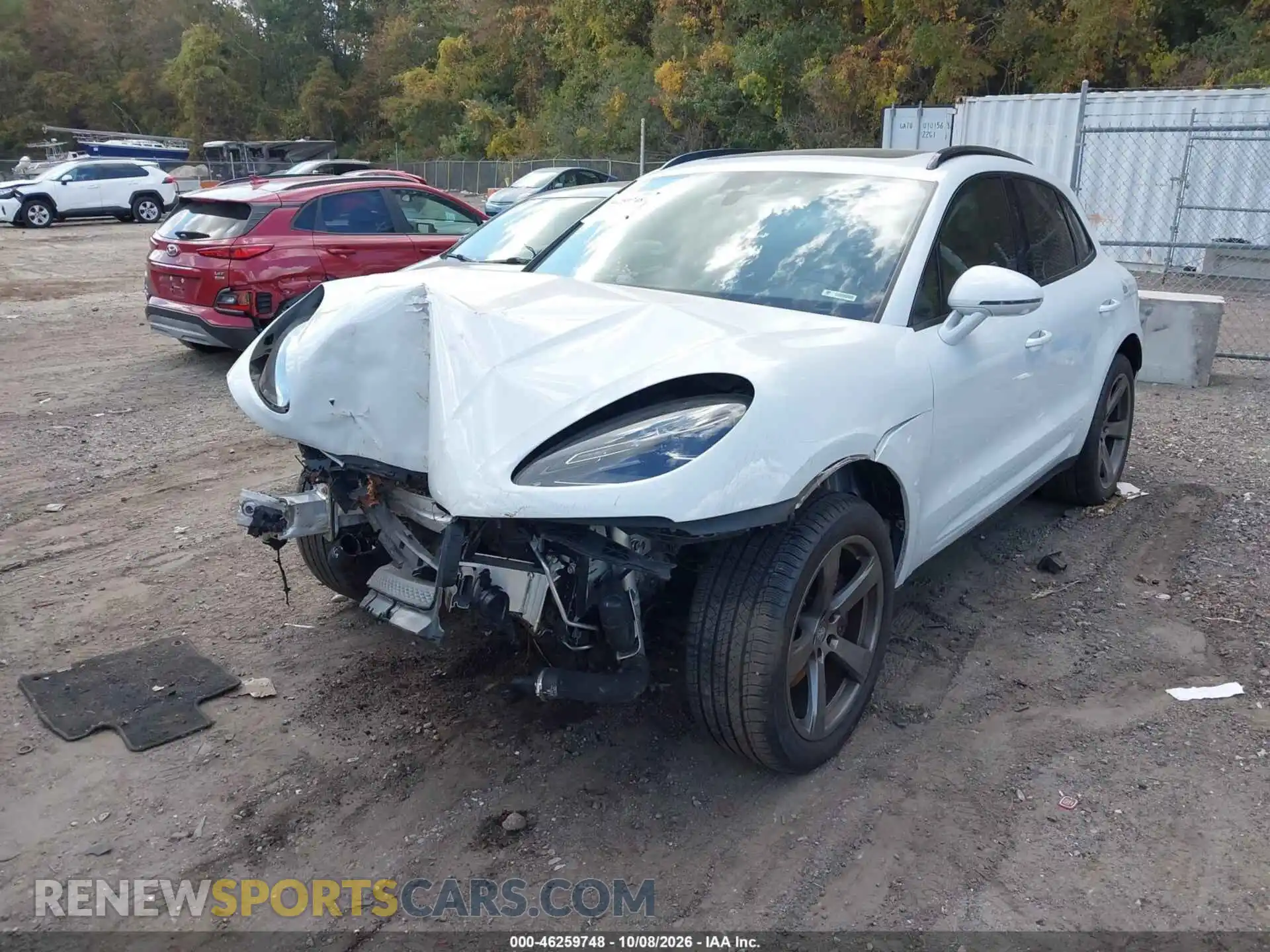 2 Фотография поврежденного автомобиля WP1AA2A53PLB04156 PORSCHE MACAN 2023
