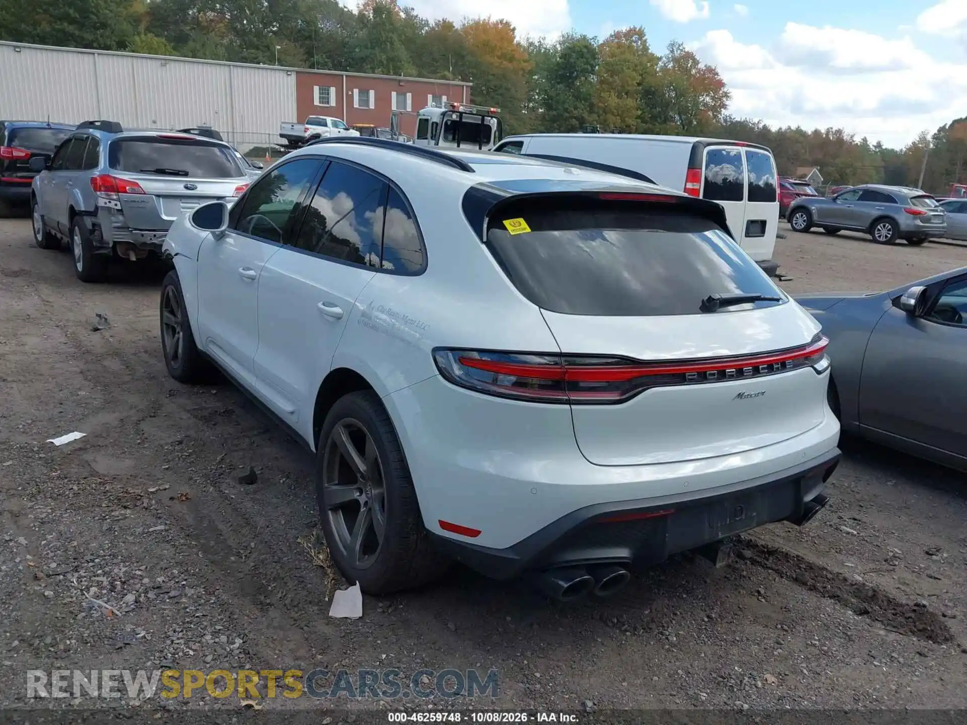 3 Фотография поврежденного автомобиля WP1AA2A53PLB04156 PORSCHE MACAN 2023