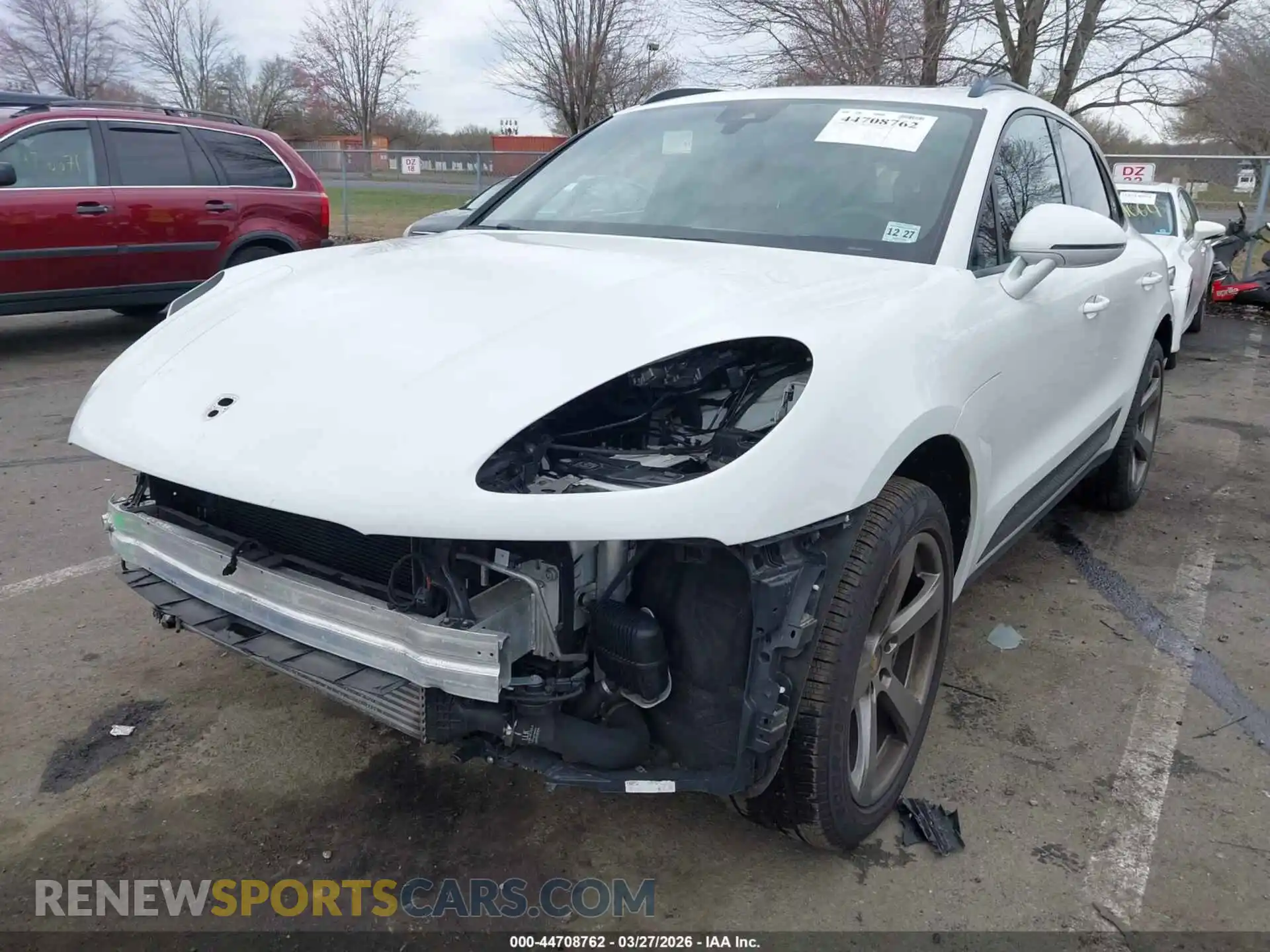 2 fotografías del automóvil dañado WP1AA2A53PLB05971 PORSCHE MACAN 2023